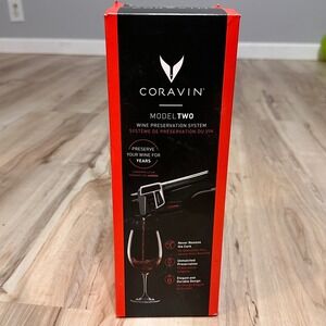 Coravin Model Two Wine Preservation System - New Open Box - **NO Argon Tanks**